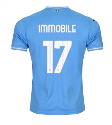 Lazio Ciro Immobile #17 Hemmatröja 2023-24 Kortärmad